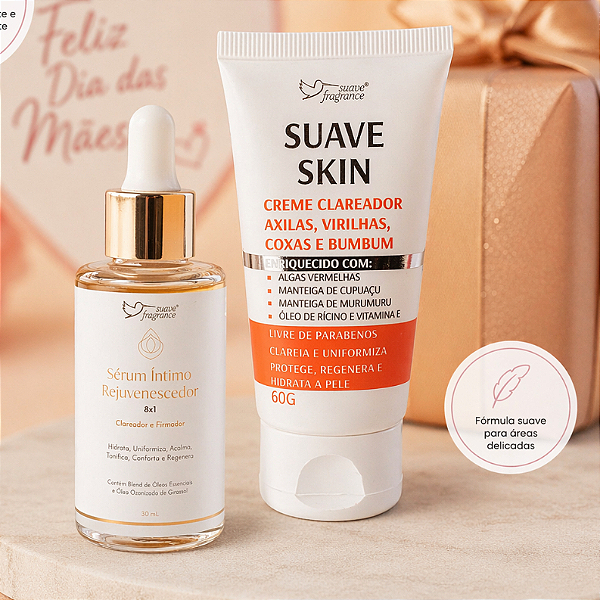 kit Sérum Clareador e Rejuvenescedor Premium + Clareador de Axilas e Virilhas