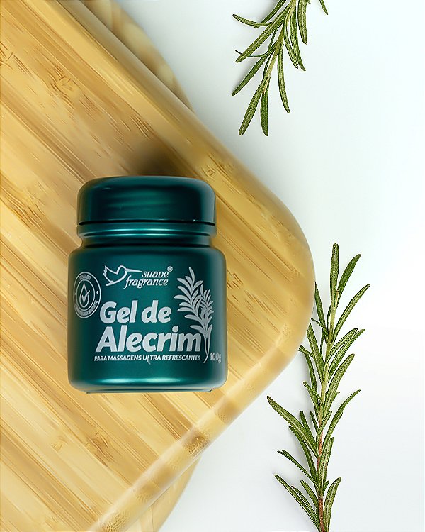 Gel Massageador Mastruz com Arnica 100g Suave Fragrance – Refrescante para Massagem Corporal com Mentol e Cânfora