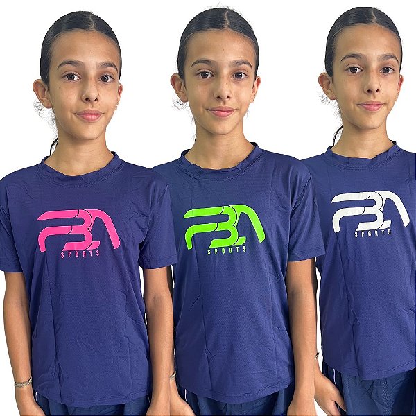 CAMISETA INFANTIL NEW TRIP AZUL MARINHO