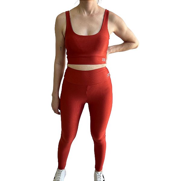 CONJUNTO CALÇA E TOP DE ALÇA LARGA WONDER