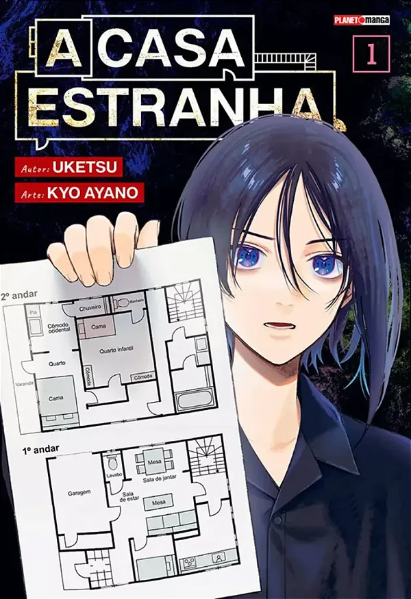 MANGÁ - A CASA ESTRANHA - VOL.: 01