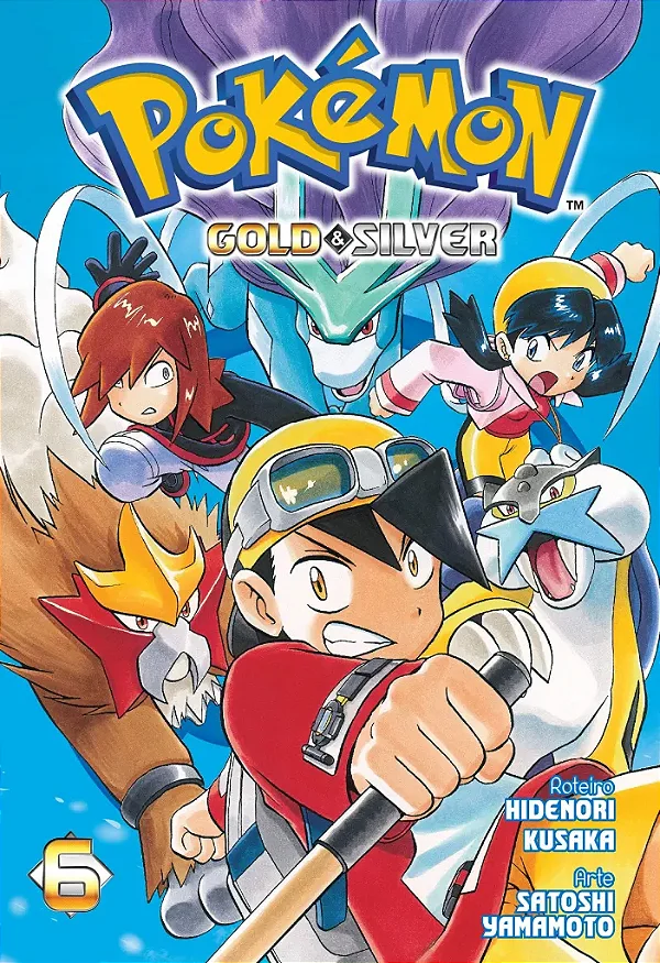 MANGÁ - POKEMON - GOLD & SILVER - VOL.: 06