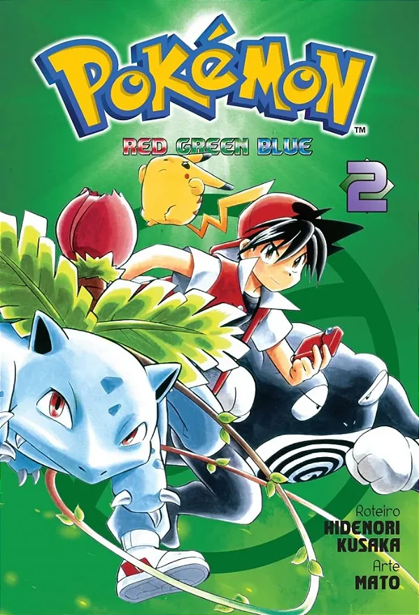 MANGÁ - POKEMON - RED GREEN BLUE - VOL.: 02