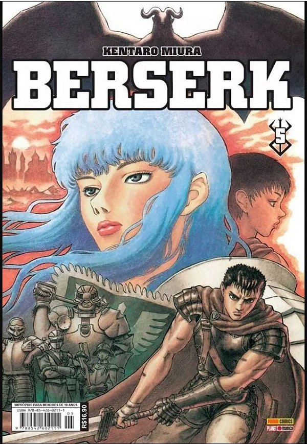 MANGÁ - BERSERK EDIÇAO DE LUXO - VOL.: 5