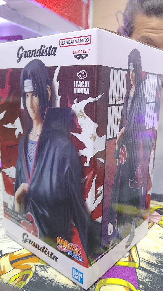 FIGURE - NARUTO SHIPPUDEN - ITACHI UCHIHA - GRANDISTA