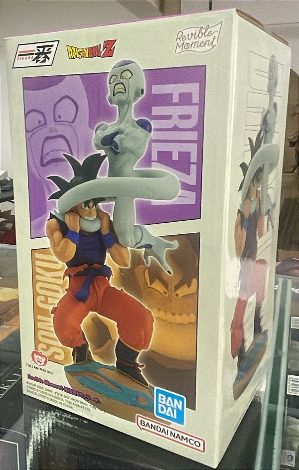 FIGURE - DRAGON BALL Z - SON GOKU VS FRIEZA - REVIBLE MOMENT