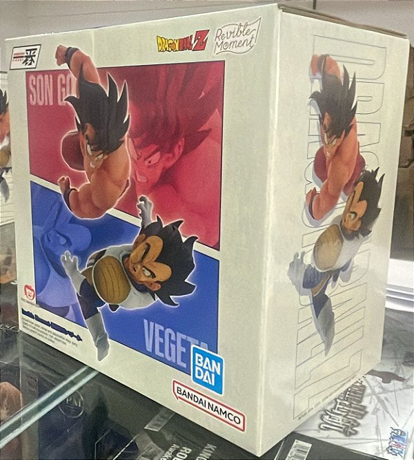 FIGURE - DRAGON BALL Z - SON GOKU VS VEGETA - REVIBLE MOMENT