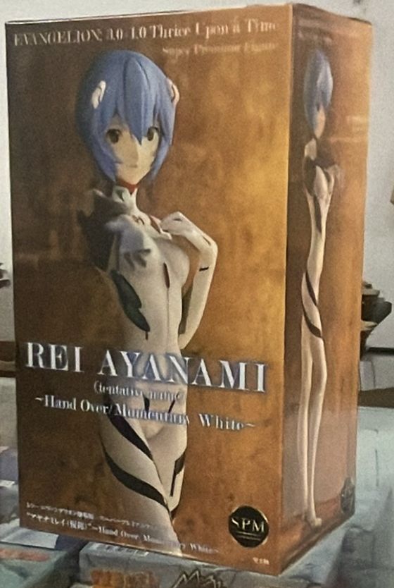 FIGURE - EVANGELION - REI AYANAMI - HAND OVER - MOMENTARY WHITE