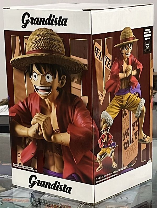 FIGURE - ONE PIECE - MONKEY.D.LUFFY - GRANDISTA