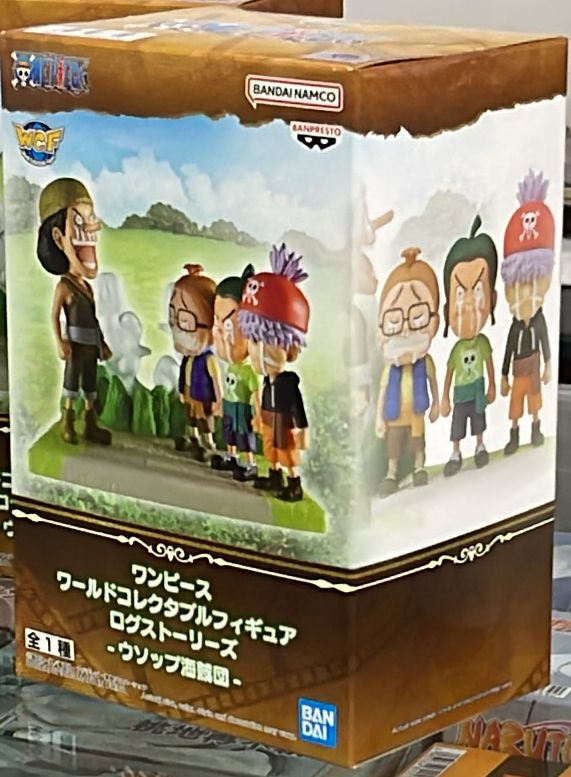 FIGURE - ONE PIECE - LOG USOPP - WORLD COLLECTABLE FIGURE