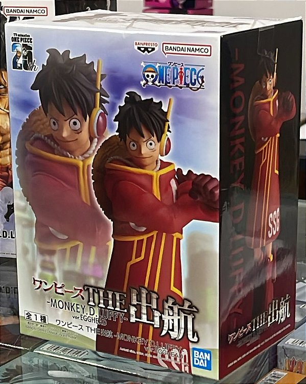 FIGURE - ONE PIECE - MONKEY.D.LUFFY - EGGHEAD VERSION