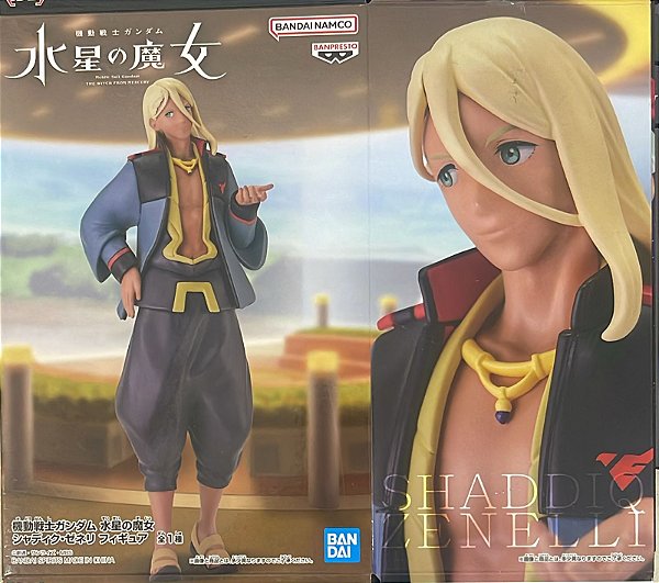 FIGURE - MOBILE SUIT GUNDAM: THE WITCH FROM MERCURY - SHADDIQ ZENELLI