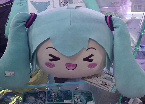 MOEYU - ALMOFADA MOEYU HATSUNE MIKU — SÉRIE “OLHOS MEIGOS”