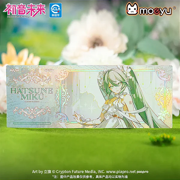 MOEYU - TICKET HOLOGRÁFICO MOEYU HATSUNE MIKU — SÉRIE “FLORES DE VERÃO"