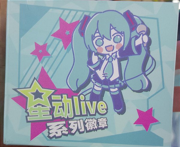 MOEYU - BROCHE COM EFEITO BRILHANTE - SÉRIE “STAR LIVE”