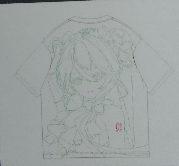 MOEYU - CAMISETA FEMININA DE MANGA CURTA HATSUNE MIKU DA MOEYU, MODELO SOLTO COM GOLA REDONDA