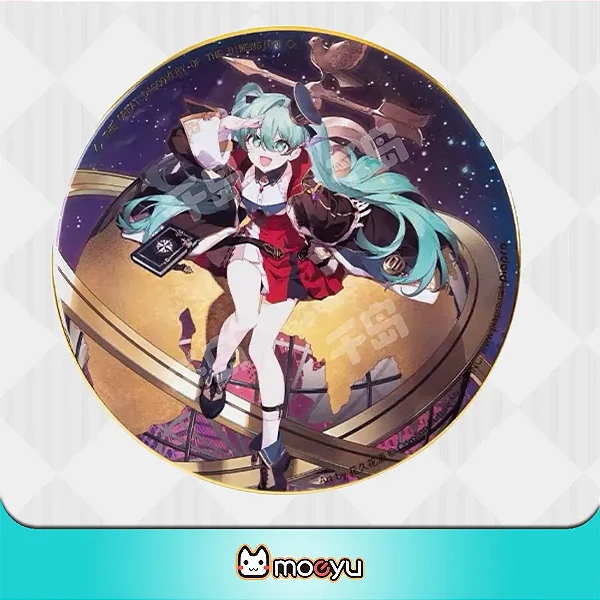 MOEYU - BROCHE COMEMORATIVO MIKU39 - “DESCOBERTA DIMENSIONAL”