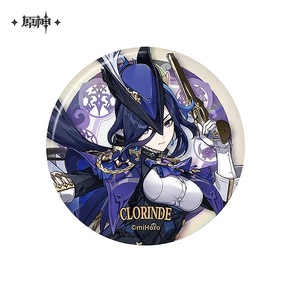 GENSHIN IMPACT - BADGE - FONTAINE - ANECDOTES SERIES - CLORINDE MODEL