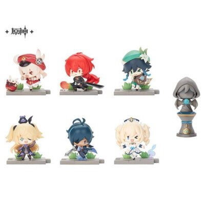GENSHIN IMPACT - BATTLEFIELD ELEGANCE THEME SERIES BLIND BOX MONDSTADT SET-6 BOXES