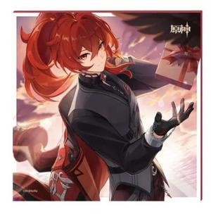 GENSHIN IMPACT - MONDSTADT  - KEYCHAIN & ORNAMENT - ART BOARD - FATEFUL DAY SERIES - CHARACTER ART BOARD: DILUC (2023 ED