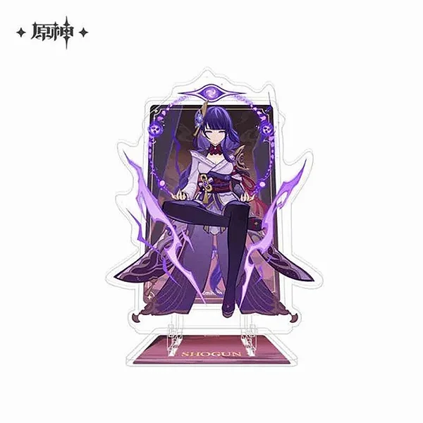 GENSHIN IMPACT - GENIUS INVOKATION TCG TOURNAMENT SERIES ACRYLIC MOBLIE PHONE HOLDERS - RAIDEN SHOGUN