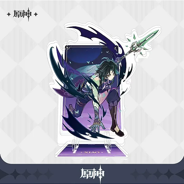 GENSHIN IMPACT - GENIUS INVOKATION TCG TOURNAMENT SERIES ACRYLIC MOBLIE PHONE HOLDERS - XIAO