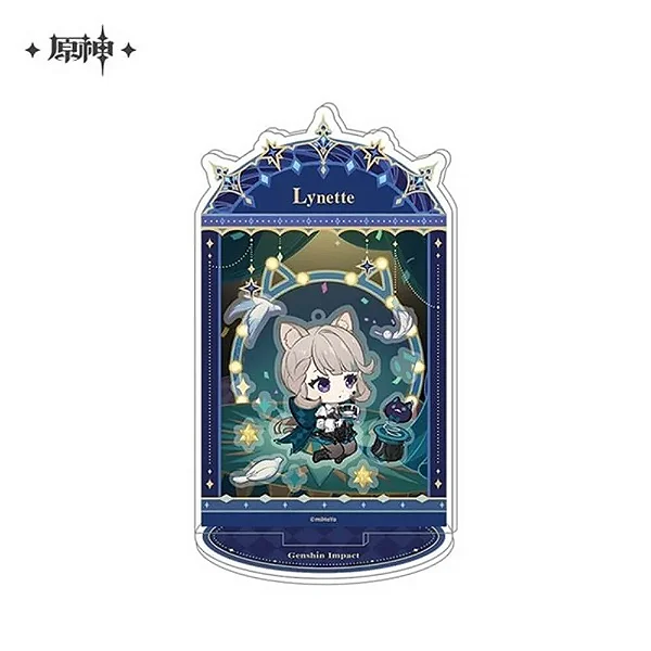 GENSHIN IMPACT - ACRYLIC - FONTAINE - STARLIGHT LETTERS SERIES ACRYLIC COMBINATION STAND - LYNETTE VERSION