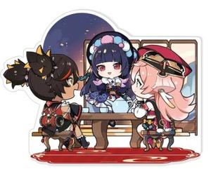 GENSHIN IMPACT - INAZUMA-YAEGAMIKO -  THE EXQUISITE NIGHT CHIMES SERIES ACRYLIC STANDING -THE THIRD DAY OF THE LUNAR NEW