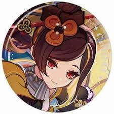 GENSHIN IMPACT - BADGE - VERSION PREVIEW SERIES - CHIORI