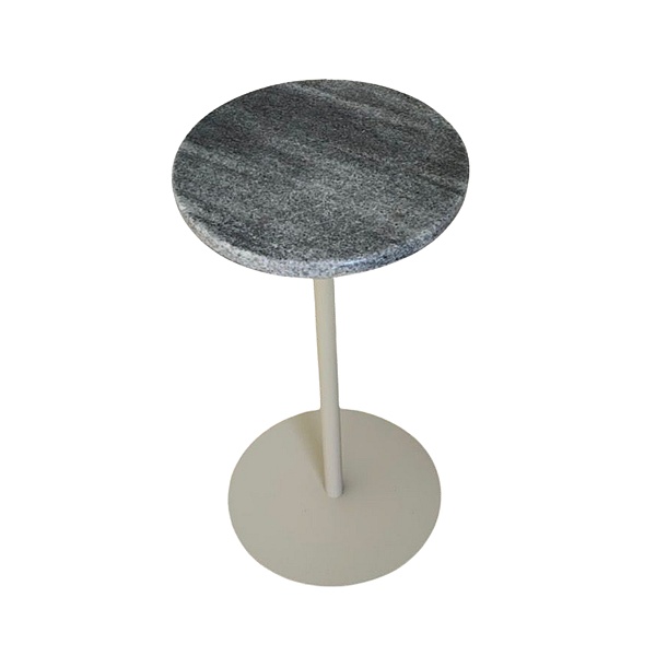 Mesa Lateral de Mármore Premium para Sala