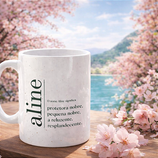 Caneca com nome e significado