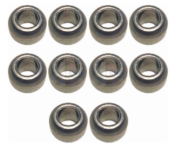 10 Buchas Mancal De Ferro Para Ventilador Arno 30 E 40cm