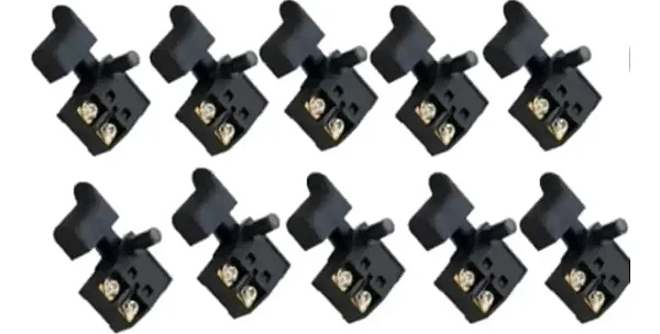 Gatilho Interruptor P/ Serra Mármore Makita 4100nh Kit-10pç