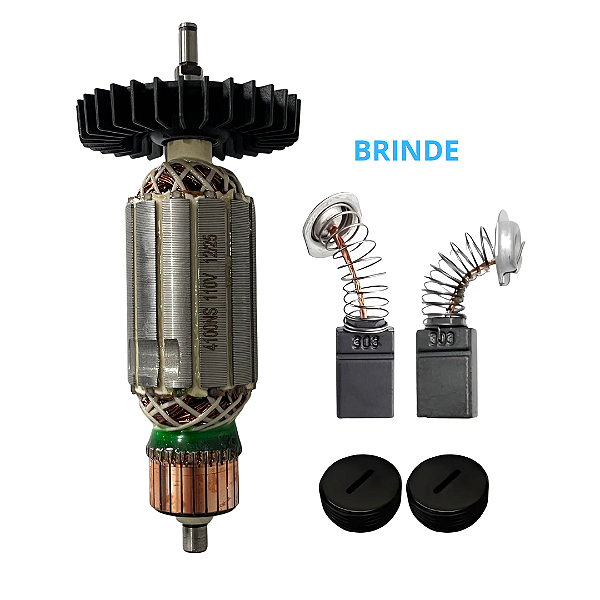 Induzido P/ Serra Marmore 4100nh2/4100ns 1450w + Brinde