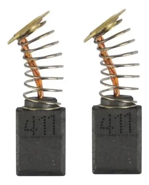 Escova de Carvão Ref 409 Compatível Makita CB 408 CB 411 Esmerilhadeira MGA452 MT957