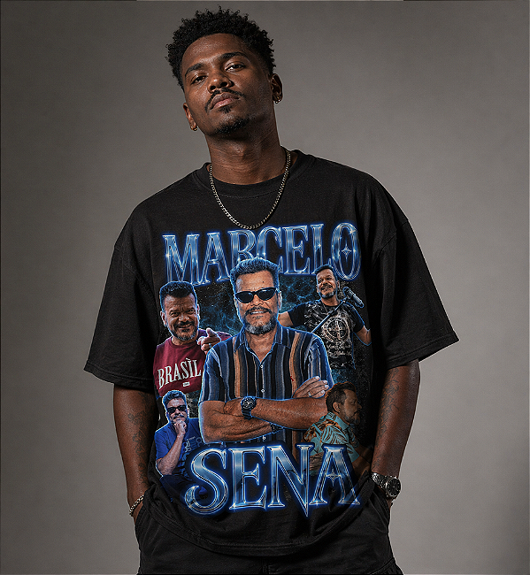 Camiseta Marcelo Sena Bootleg