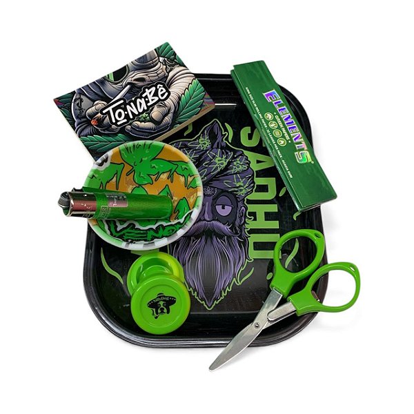 Kit Bandeja Sadhu - Verde