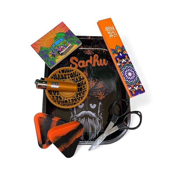 Kit Bandeja Sadhu - Laranja