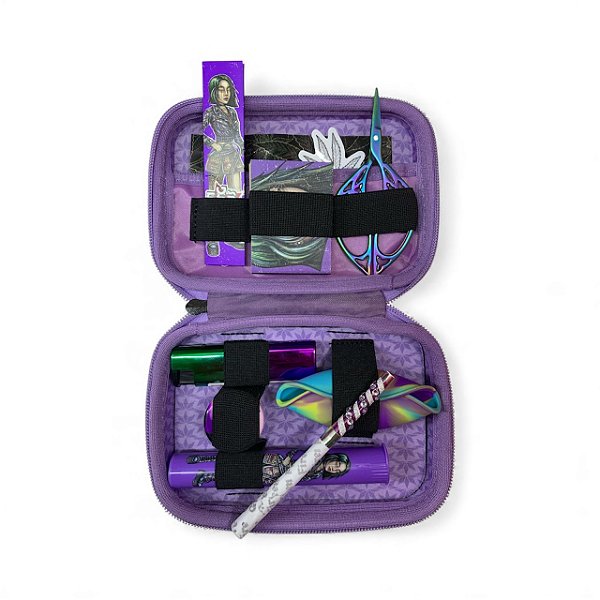 Kit Case Puff - Lilás