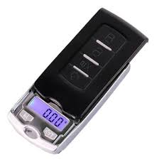 Mini Balança Digital 200g/0.01g - Chaveiro Alarme de Carro