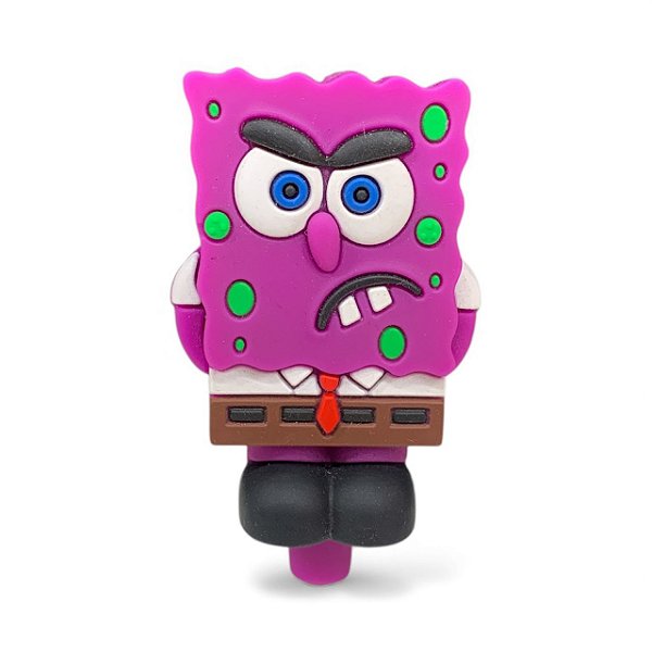 Pipe de Silicone Bob Esponja - Roxo