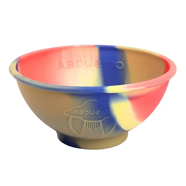 Cuia de Silicone Abduzido Half Vintage Rosa e Bege