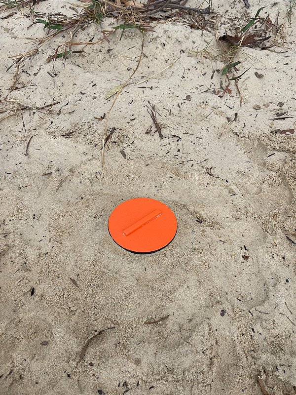 Cofre De Areia Enterrável Para Praia Jardim E Surfistas Preto