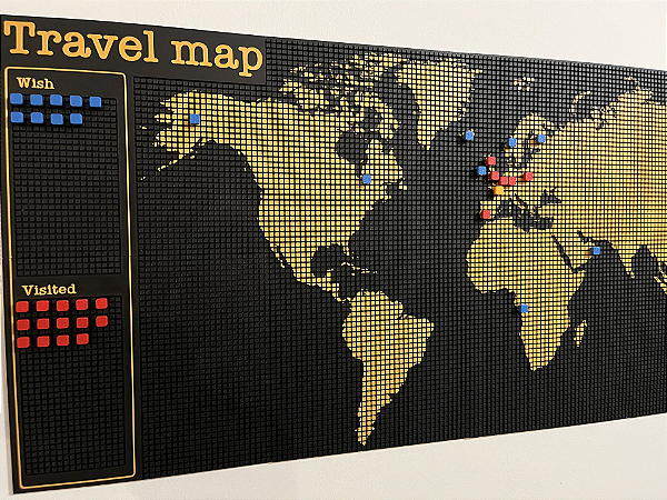 Travel map