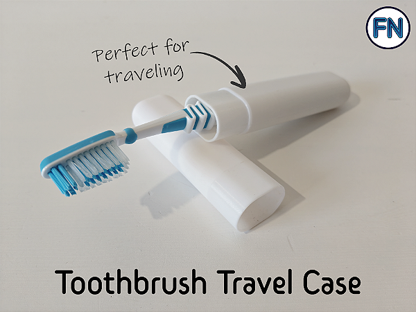Toothbrush travel case