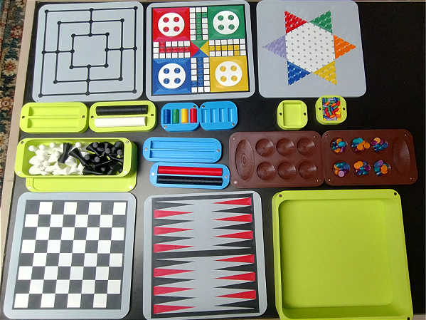 7-in-1 Board Game Box Set