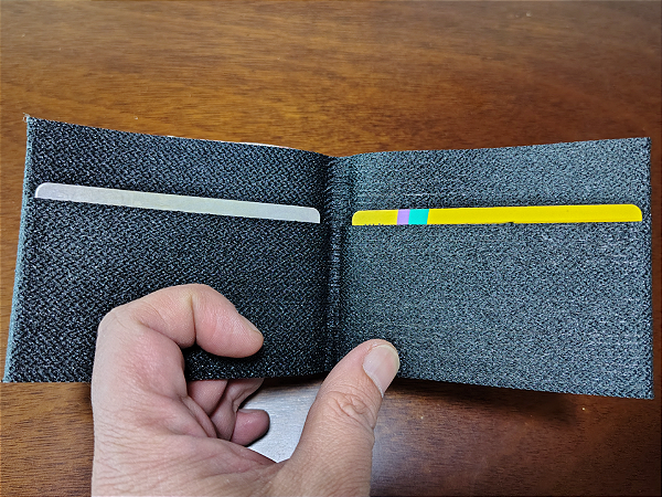 TPU Travel wallet, 2 slots and cash