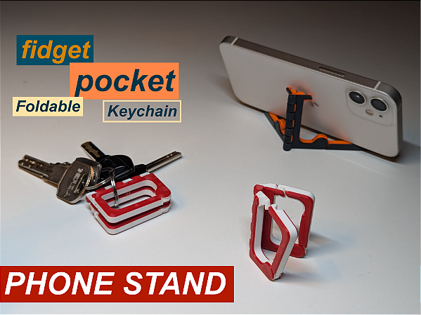 Pocket\Keychain\Fidget Phone Stand