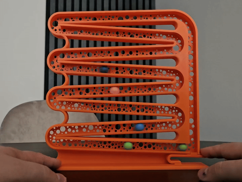 Pista de Bolinhas Fidget XL - Brinquedo de Mesa