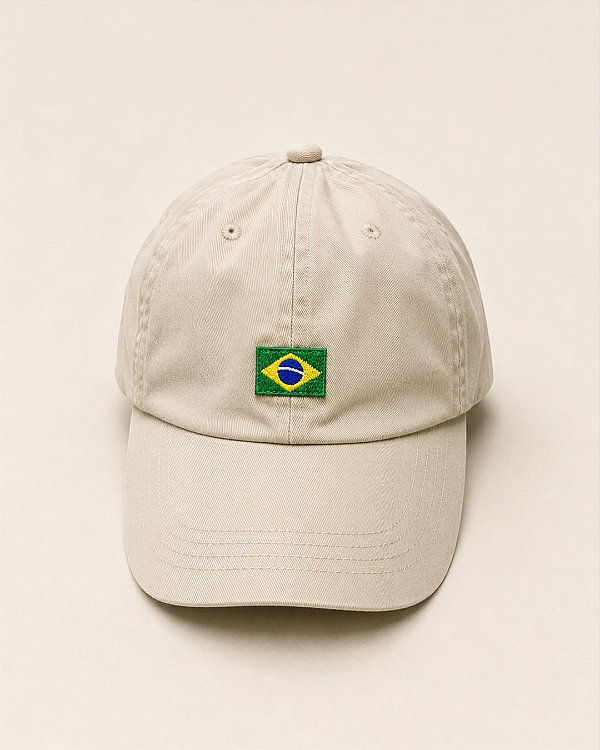 Boné Brasil - Bege